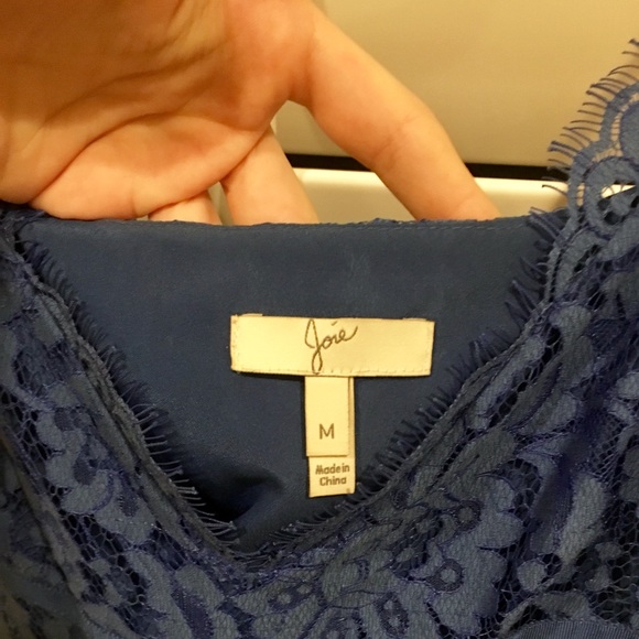 Joie Damasia in Marais Blue - Picture 3 of 5